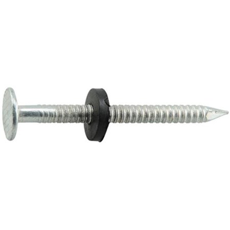 HILLMAN Hillman Fasteners 461610 1.5 in. Hot Dipped Galvanized Ring Shank Neoprene Washer Roofing Nail 195949